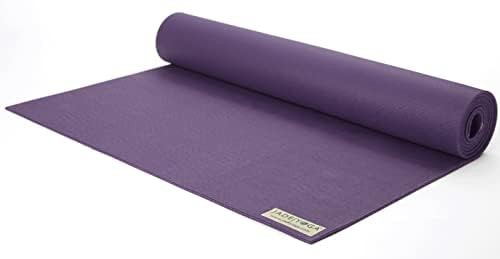 Purple travel natural rubber yoga mat