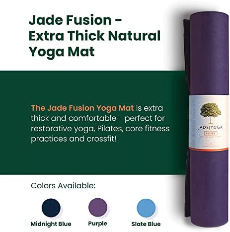 Purple fusion thick natural rubber mat — photo 3