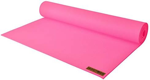 Pink professional harmony rubber yoga mat