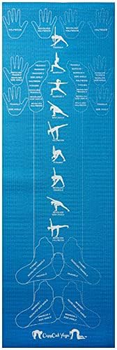 Instructional alignment extra long yoga mat — photo 5