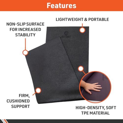 Black high density shock absorbing mat — photo 5