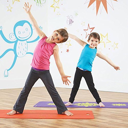 Purple eco friendly kids exercise mat — photo 3