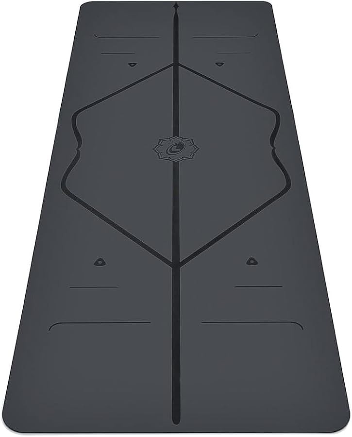 Travel alignment yoga mat lightweight profile