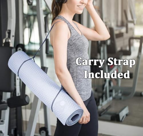 Anti tear hot yoga mat 6mm — photo 5