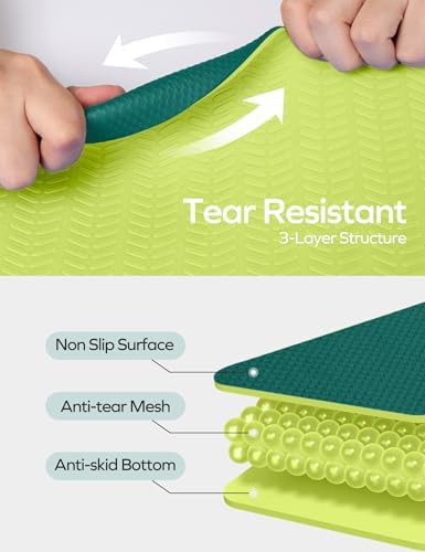 Thick non slip workout mat — photo 4