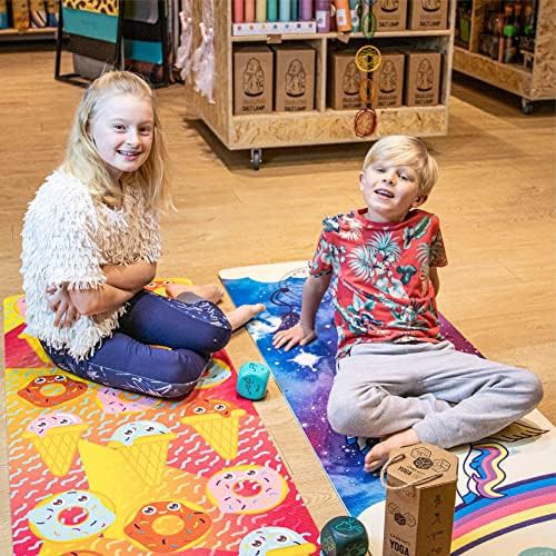Eco friendly kids mat with yoga poses — photo 3