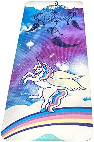 Eco friendly kids mat with yoga poses — photo 4