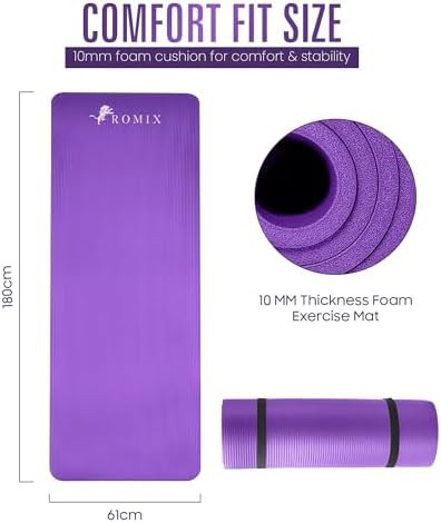 Thick NBR Non Slip Exercise Mat — photo 5