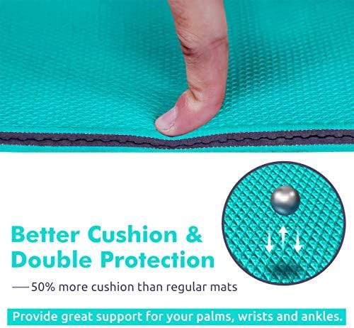 Anti tear exercise fitness mat — photo 3