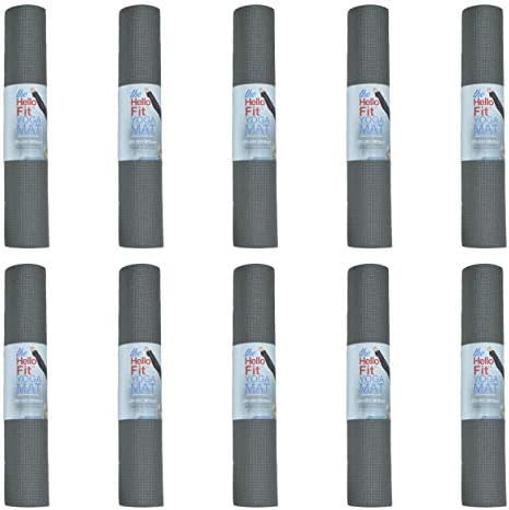 Hello fit gray bulk yoga mats