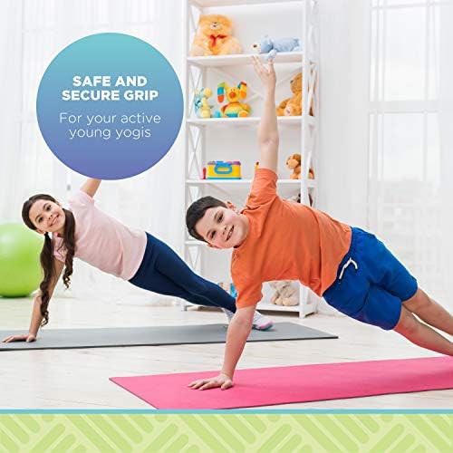 Blue eco friendly foldable yoga mat 3mm — photo 5