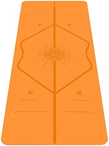 Travel non slip yoga mat compact grip