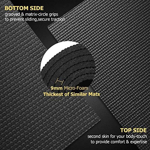 Large high density non slip pilates mat — photo 3