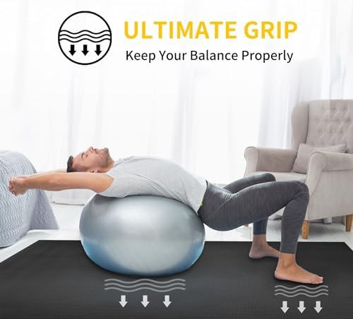 Extra long and wide PVC workout mat — photo 4
