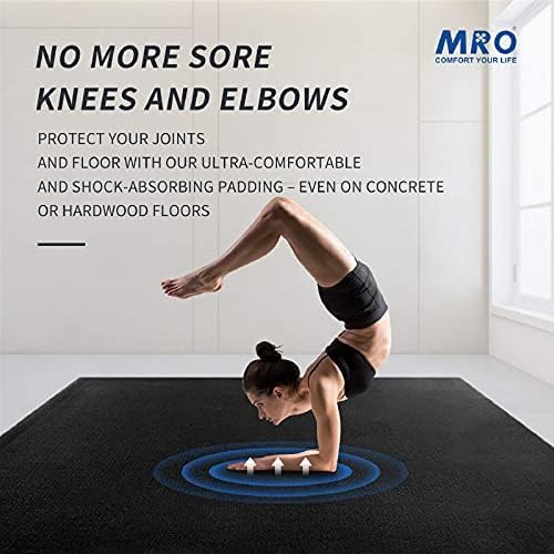 Extra large home gym exercise mat — photo 4