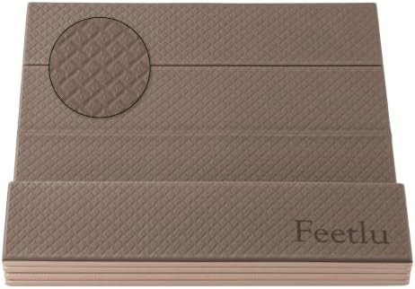 Coffee foldable lightweight fitness mat