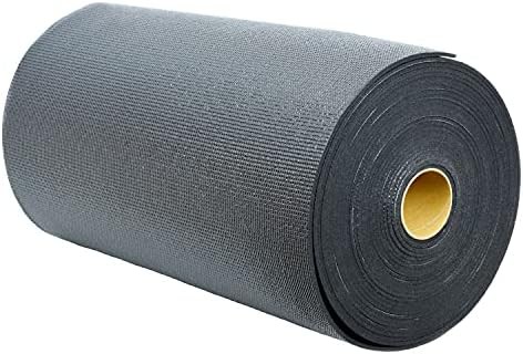 Ascend charcoal thick yoga mat roll