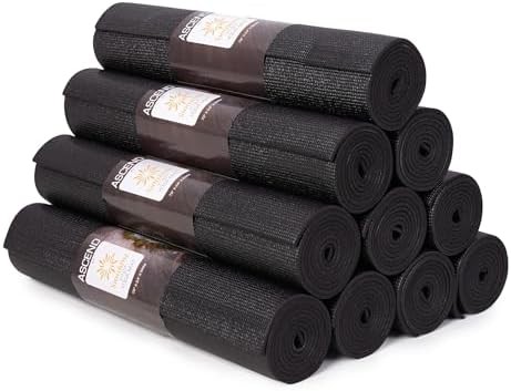 Deluxe studio extra long black mat pack