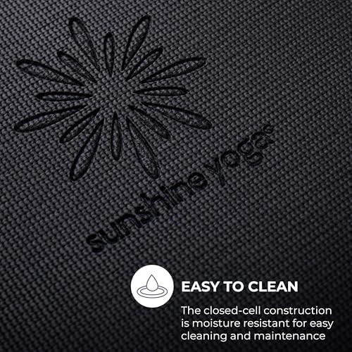 Black voyage studio yoga mats six pack — photo 4