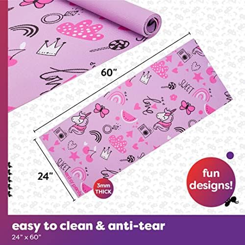 Antsy pants fitness kids yoga mat — photo 5
