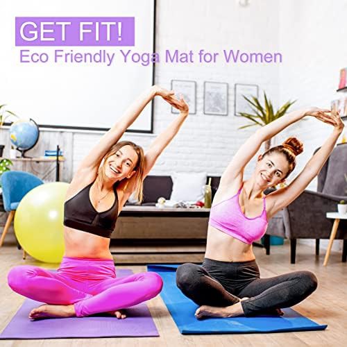 Multicolored bulk PVC fitness mats 16 pack — photo 4