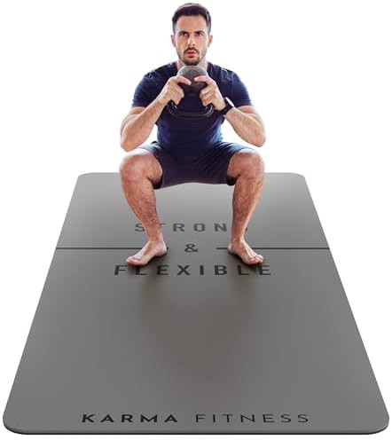 Large 10mm pilates and exercise mat