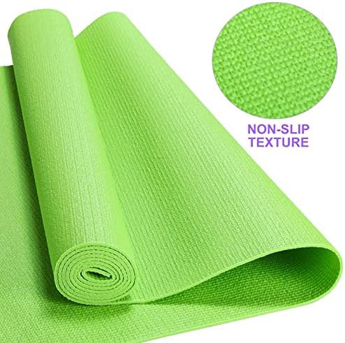 Assorted colors thin yoga mats 24 pack — photo 5