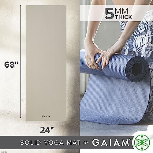 Sandstone Non Slip 5mm Yoga Mat — photo 3