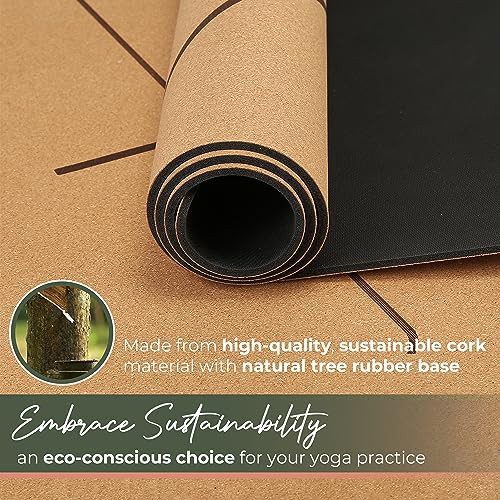 Sustainable cork and natural rubber mat — photo 3