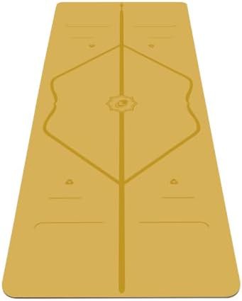 Classic alignment yoga mat patented design