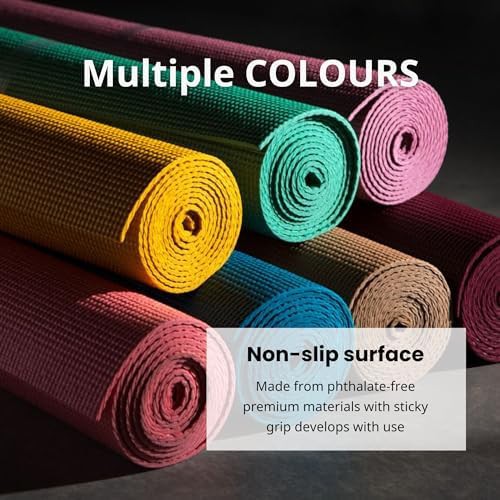 Black Travel Lightweight 3mm Yoga Mat — photo 5
