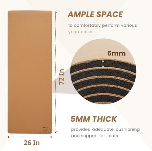 Natural Cork and Rubber 5mm Mat — photo 4