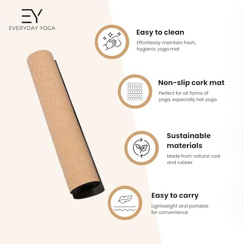 Natural Cork and Rubber 5mm Mat — photo 5
