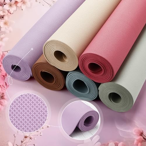 Colorful 6 pack 4mm thick yoga mats — photo 3