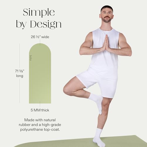 Premium 5mm Non Slip Exercise Mat — photo 5
