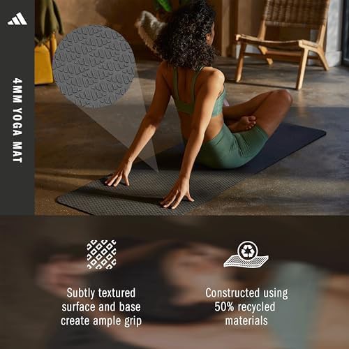 Slim 4mm TPE Exercise Mat — photo 3