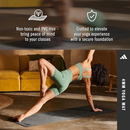Slim 4mm TPE Exercise Mat — photo 4