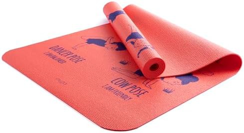 Silk print kids meditation and fitness mat — photo 5