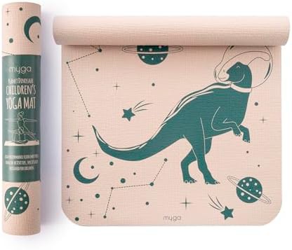 Childrens yoga mat with custom design options