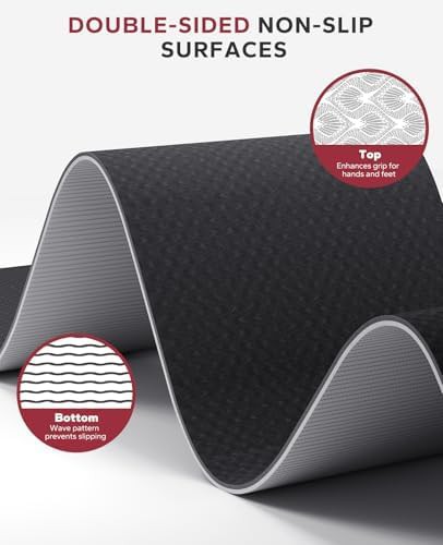 Large six by four foot yoga mat — photo 3