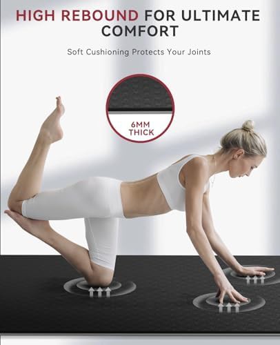 Large six by four foot yoga mat — photo 4