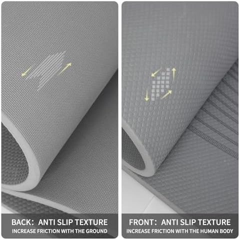 Extra wide non-slip home gym yoga mat — photo 5