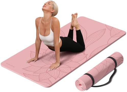 Paidu large non slip home gym mat