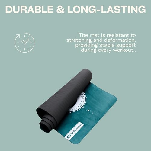 Green Suede and TPE Yoga Mat 5mm — photo 3