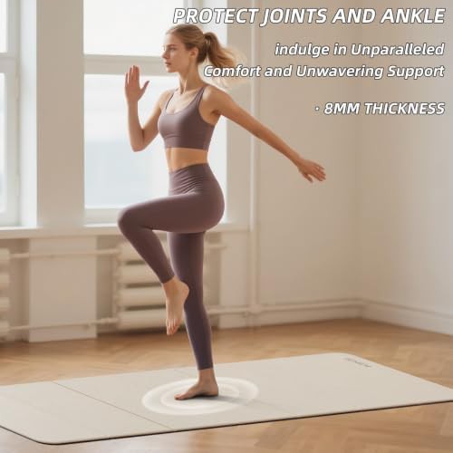 Foldable lightweight travel yoga mat — photo 5