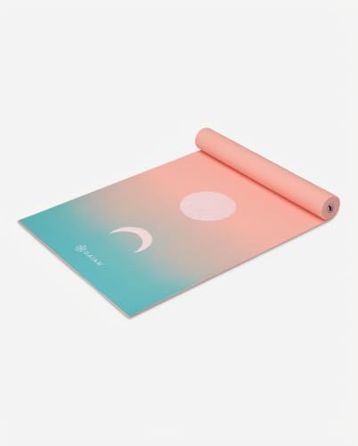 Pastel moon phases 6mm yoga mat — photo 5