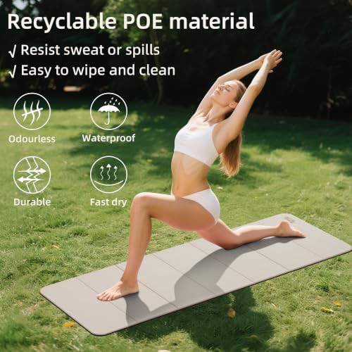 Thick Foldable TPE Pilates Mat 12mm — photo 5