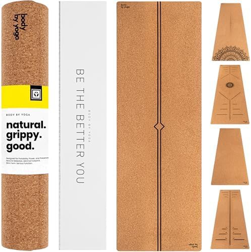 Jetsetter mini cork yoga mat 4mm