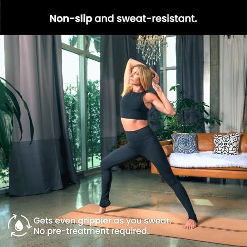 Jetsetter mini cork yoga mat 4mm — photo 3