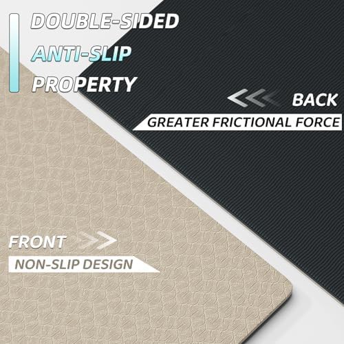 Wide high density TPE exercise mat — photo 3